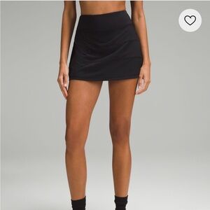 Lululemon Pace Rival Mid-Rise Skirt Long